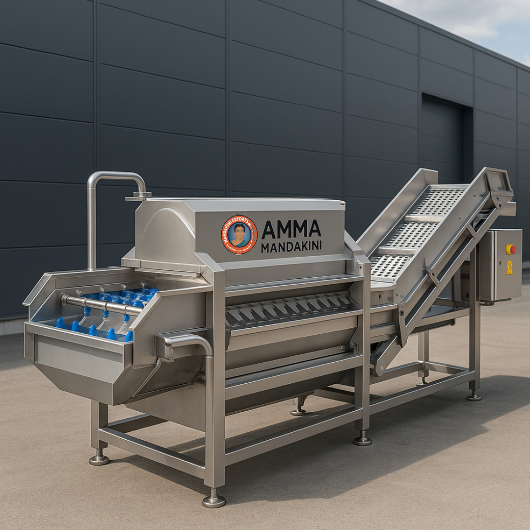 Exported By Amma Mandakini – Vegetable/Fruit Washers & Graders