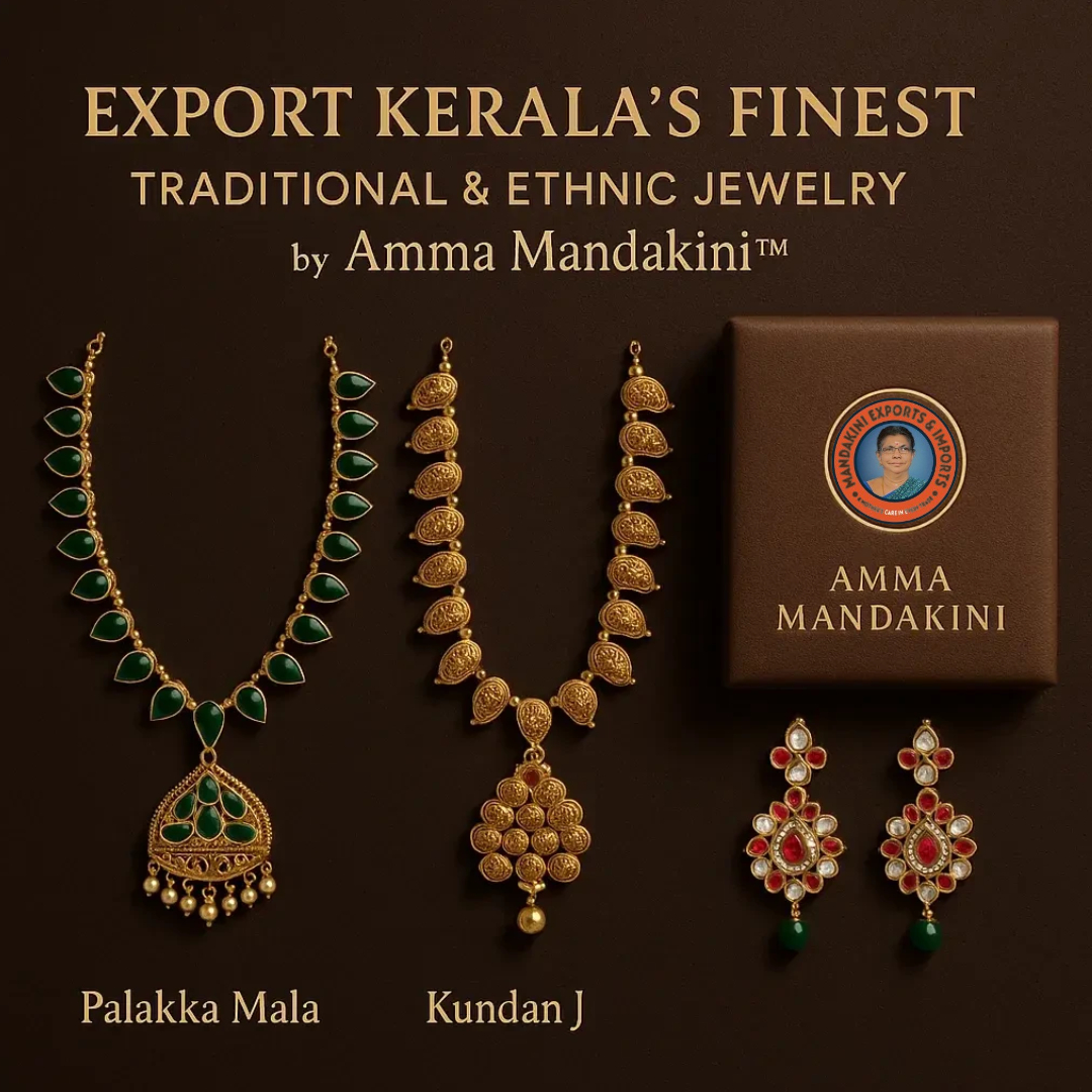Export Kerala’s Finest: Traditional & Ethnic Jewelry by Amma Mandakini
