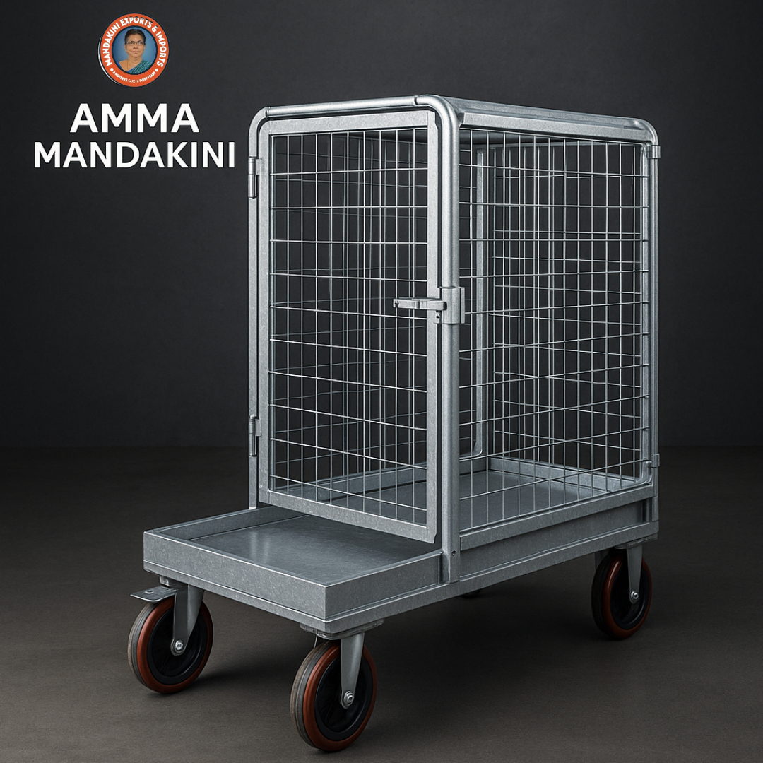 Exported By Amma Mandakini Cage Trolleys: Secure Transport of Animals or Large Materials