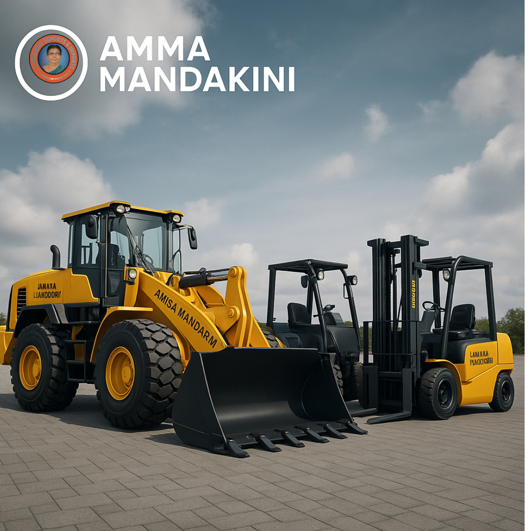 Exported By Amma Mandakini – Loaders, Bulldozers & Forklifts: Wheel Loaders, Skid Steer Loaders, Diesel Forklifts, Electric Forklifts