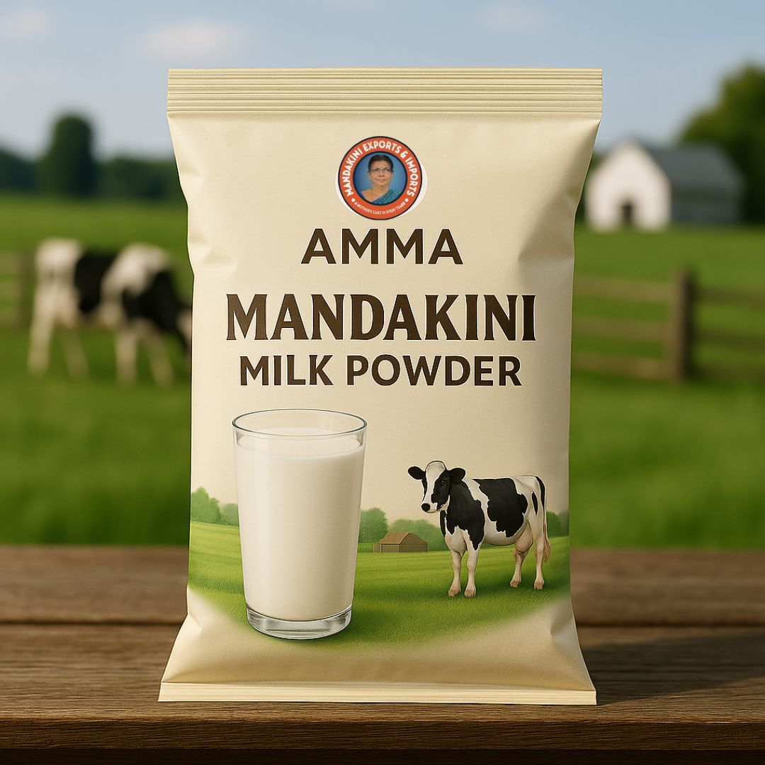 Premium Milk Powder from West India – Full Cream & Skimmed by Amma Mandakini™