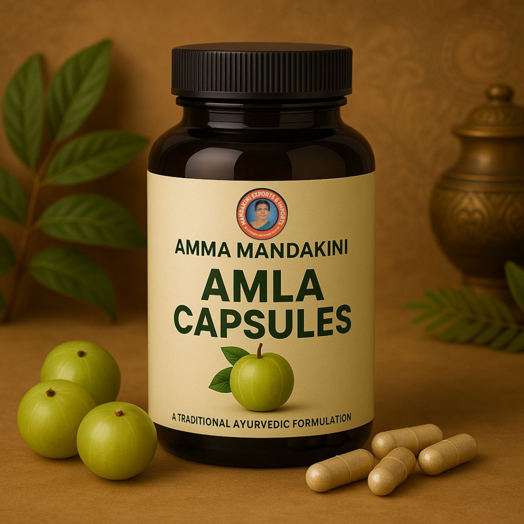Boost Immunity Naturally with Amma Mandakini™ Amla Capsules from West India