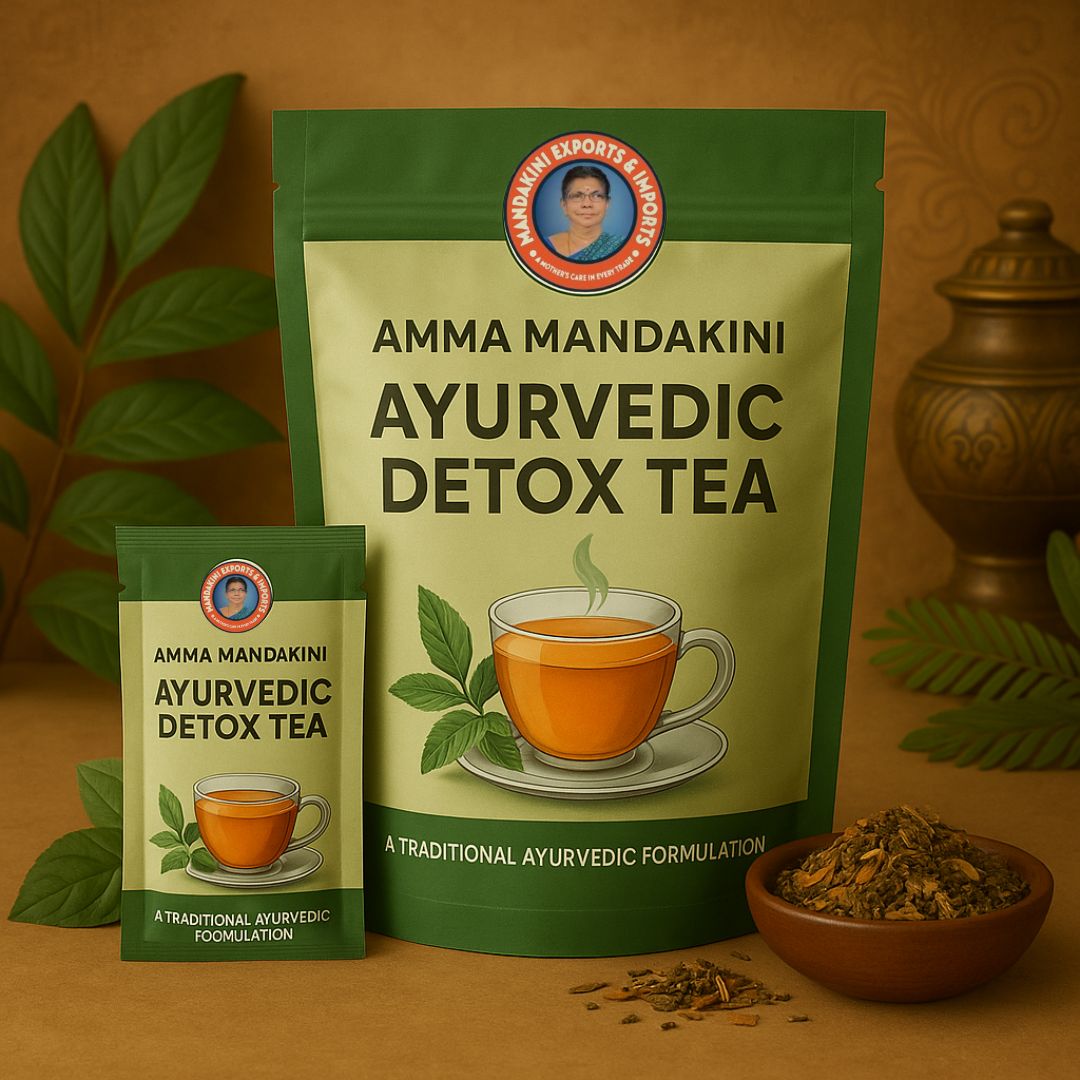 West Indian Ayurvedic Detox Tea by Amma Mandakini™ – Cleanse Naturally, Live Fully