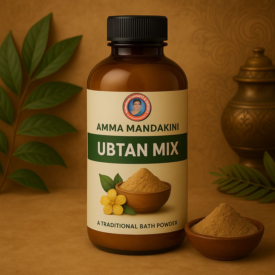 Unlock Radiant Skin Naturally with Amma Mandakini™ Ubtan Mix from West India