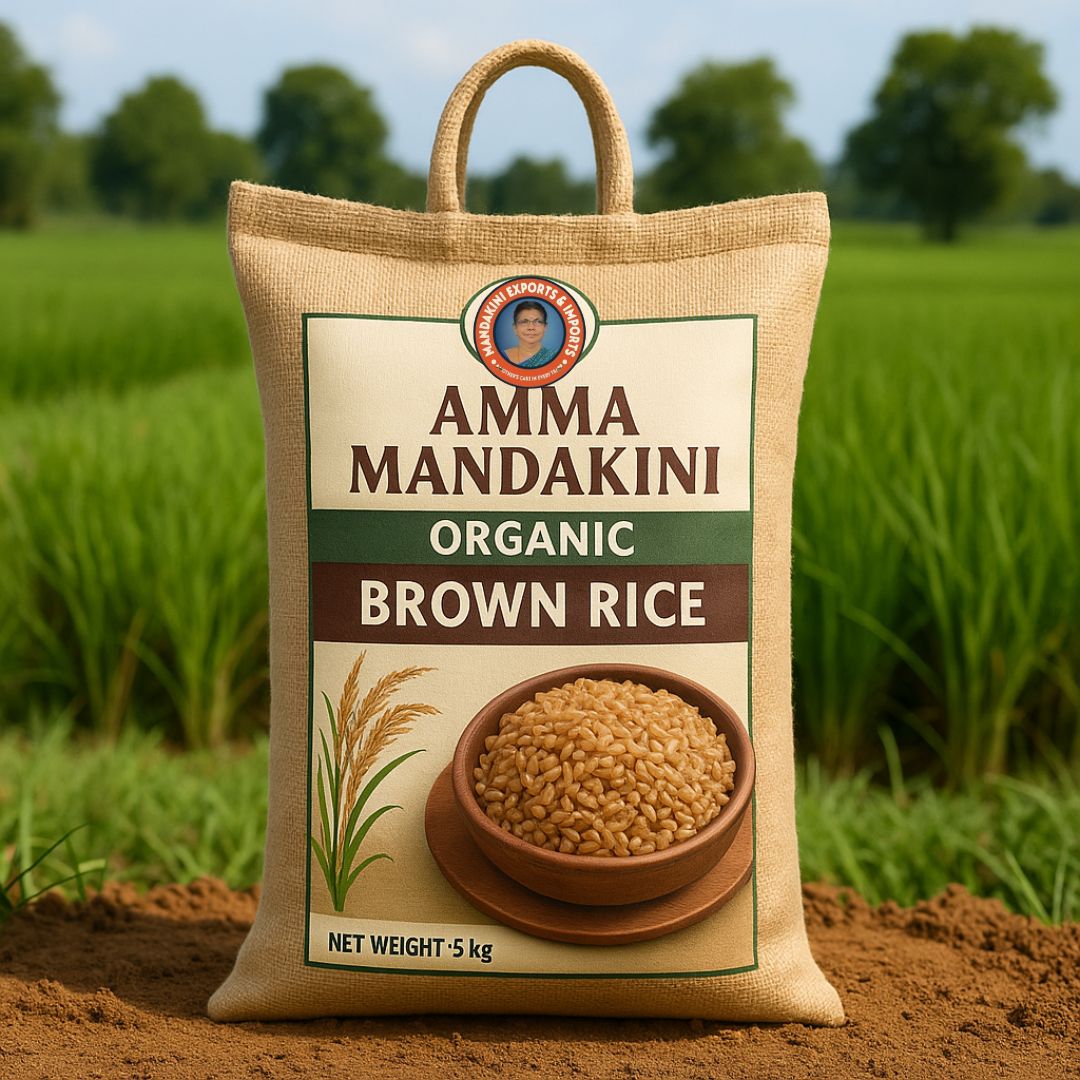 Boost Your Nutrition with Amma Mandakini™ Organic Brown Rice