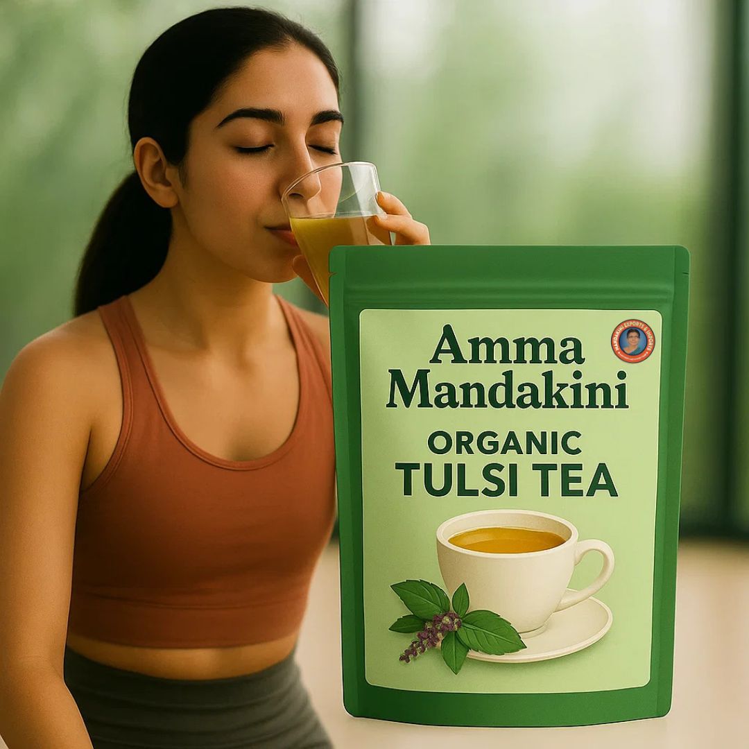 Boost Immunity Naturally with Amma Mandakini™ Organic Tulsi Tea