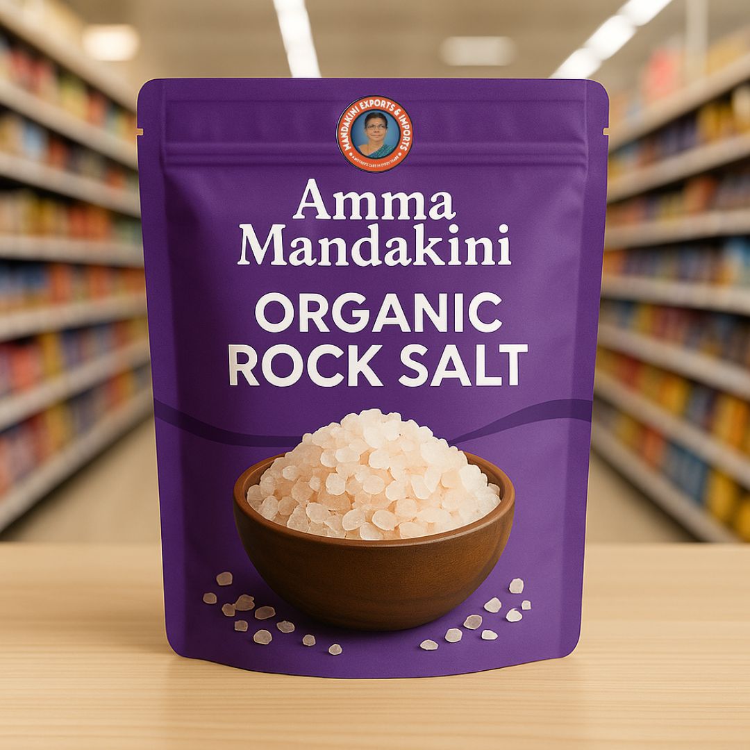 Enhance Your Culinary Creations with Organic Rock Salt from Amma Mandakini™