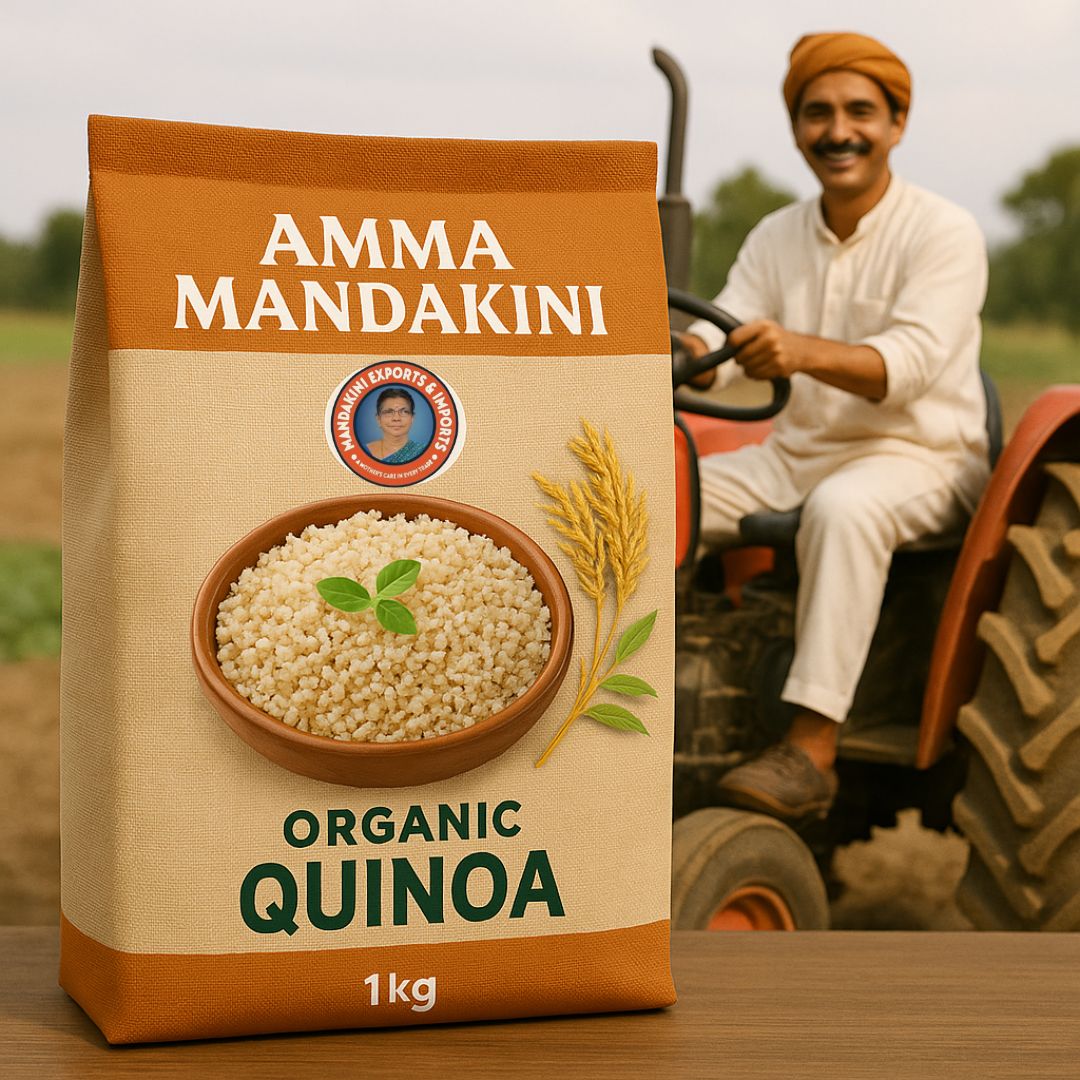 “Amma Mandakini™ Organic Quinoa – The Perfect Gluten-Free Superfood”