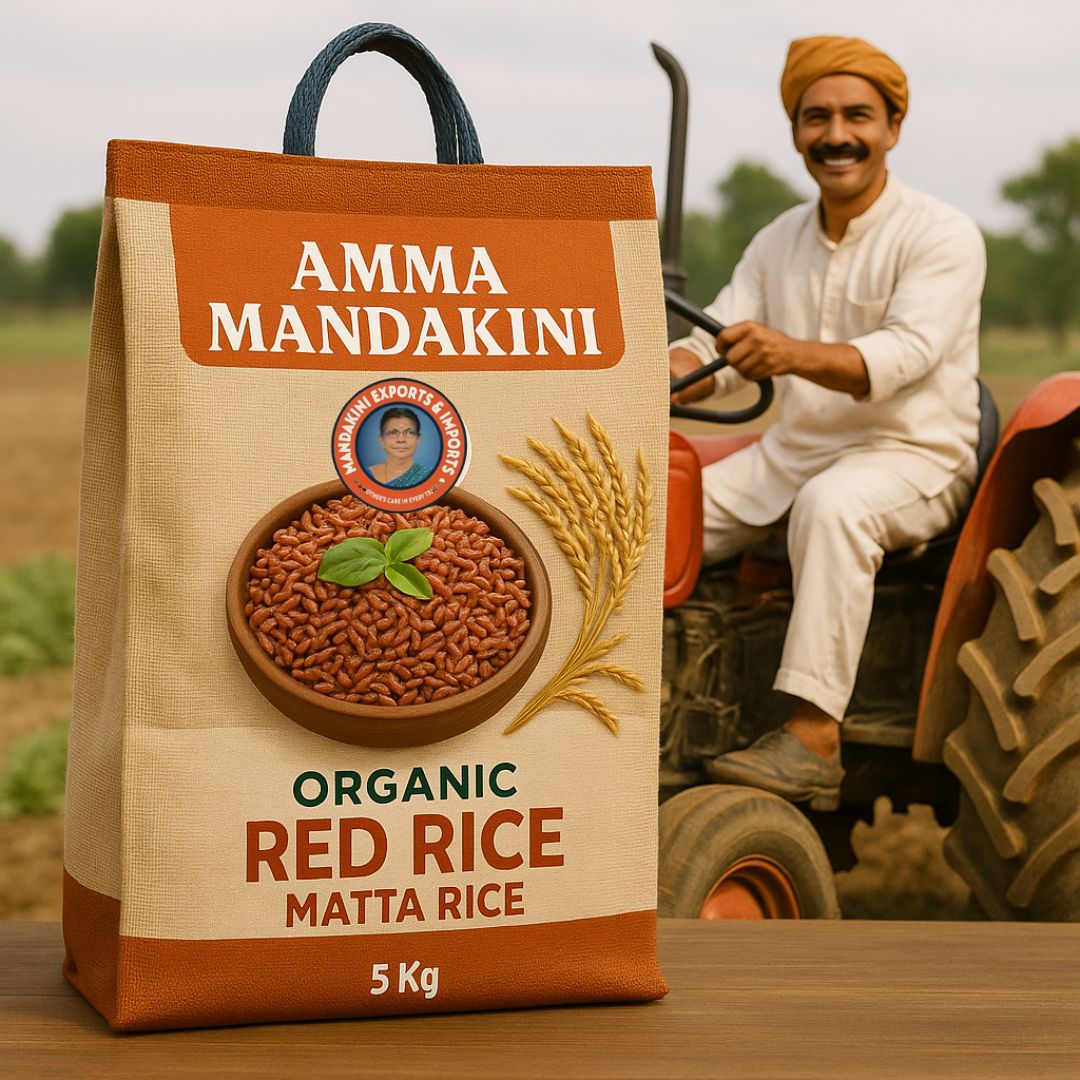 “Boost Your Digestion with Amma Mandakini™ Organic Red Rice”