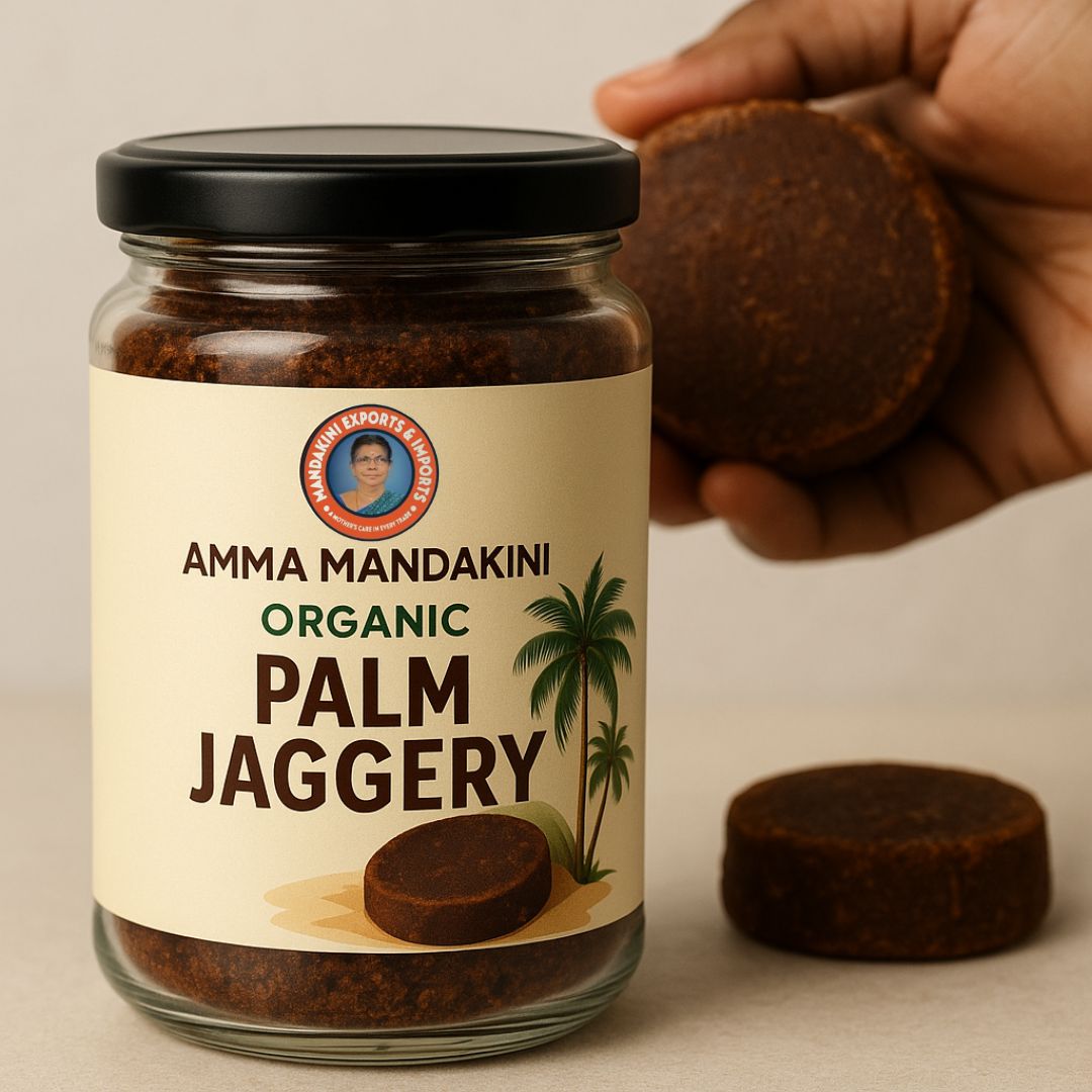 Say Goodbye to Refined Sugar with Amma Mandakini™ Organic Palm Jaggery