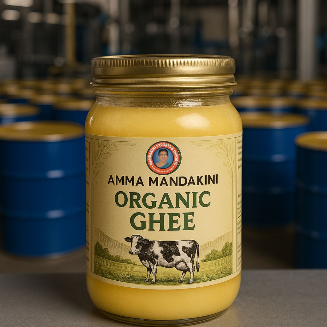 Pure Organic Ghee by Amma Mandakini™ – Traditional Flavor, Modern Wellness