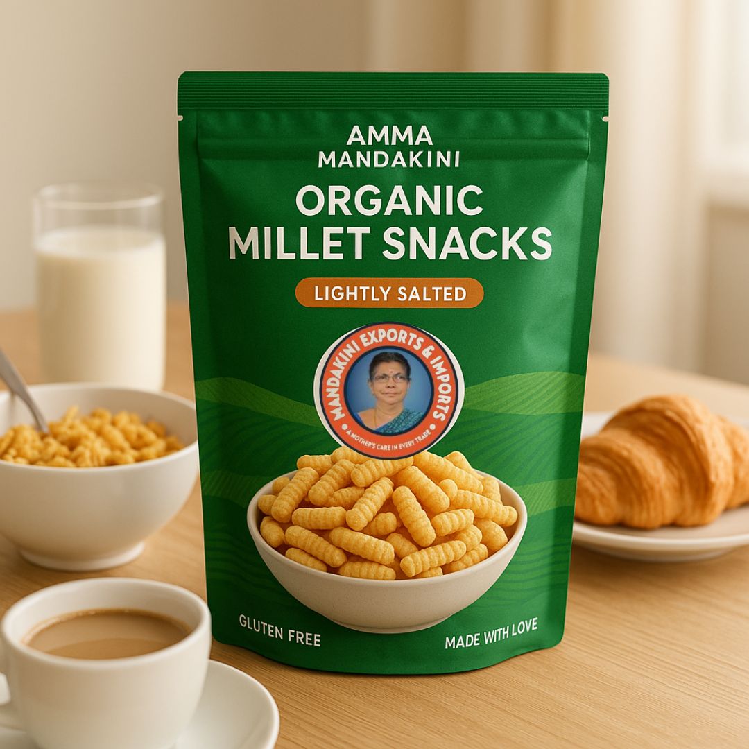 Healthy Snacking Made Easy with Amma Mandakini™ Organic Millet Snacks