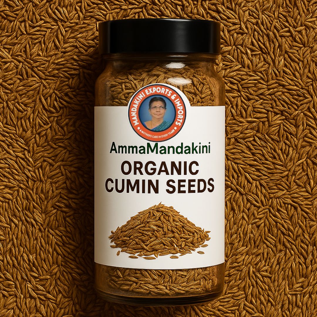 “Add Flavor and Health with Amma Mandakini™ Organic Cumin Seeds – A Kitchen Essential”