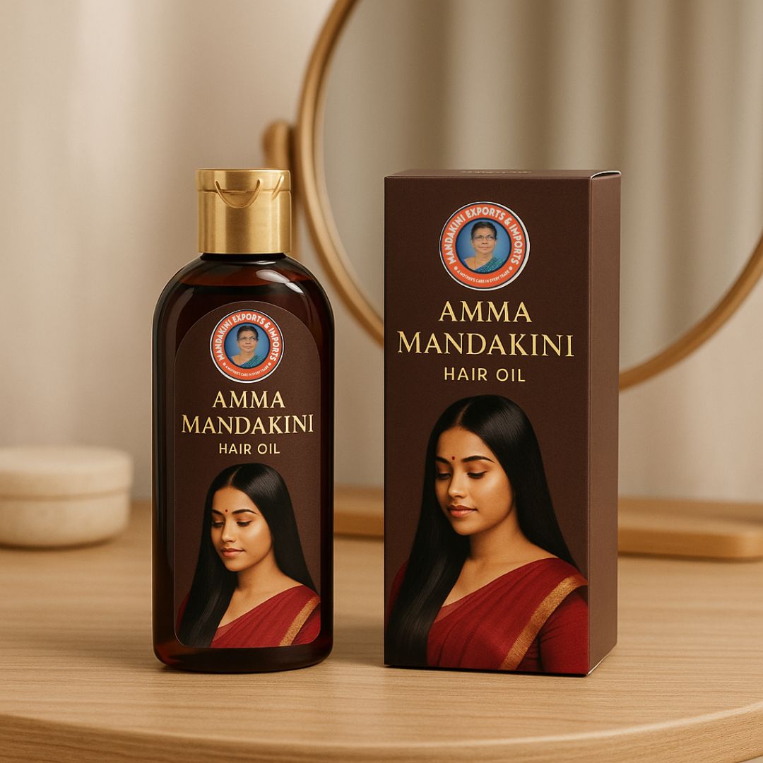 Revitalize Your Hair Care Routine with Amma Mandakini’s Herbal Hair Oils