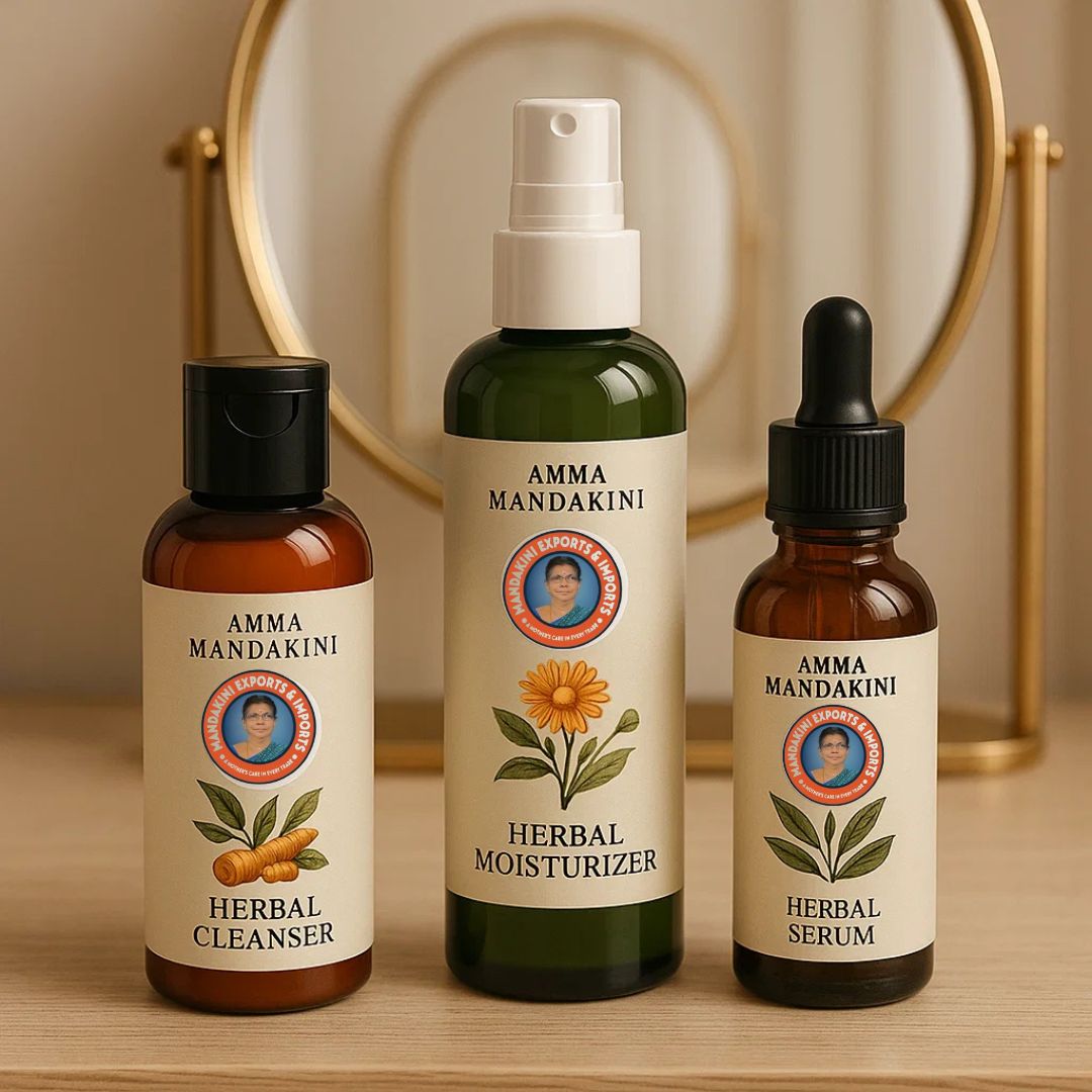 Nourish Your Skin Naturally: Amma Mandakini’s Herbal Skincare Collection