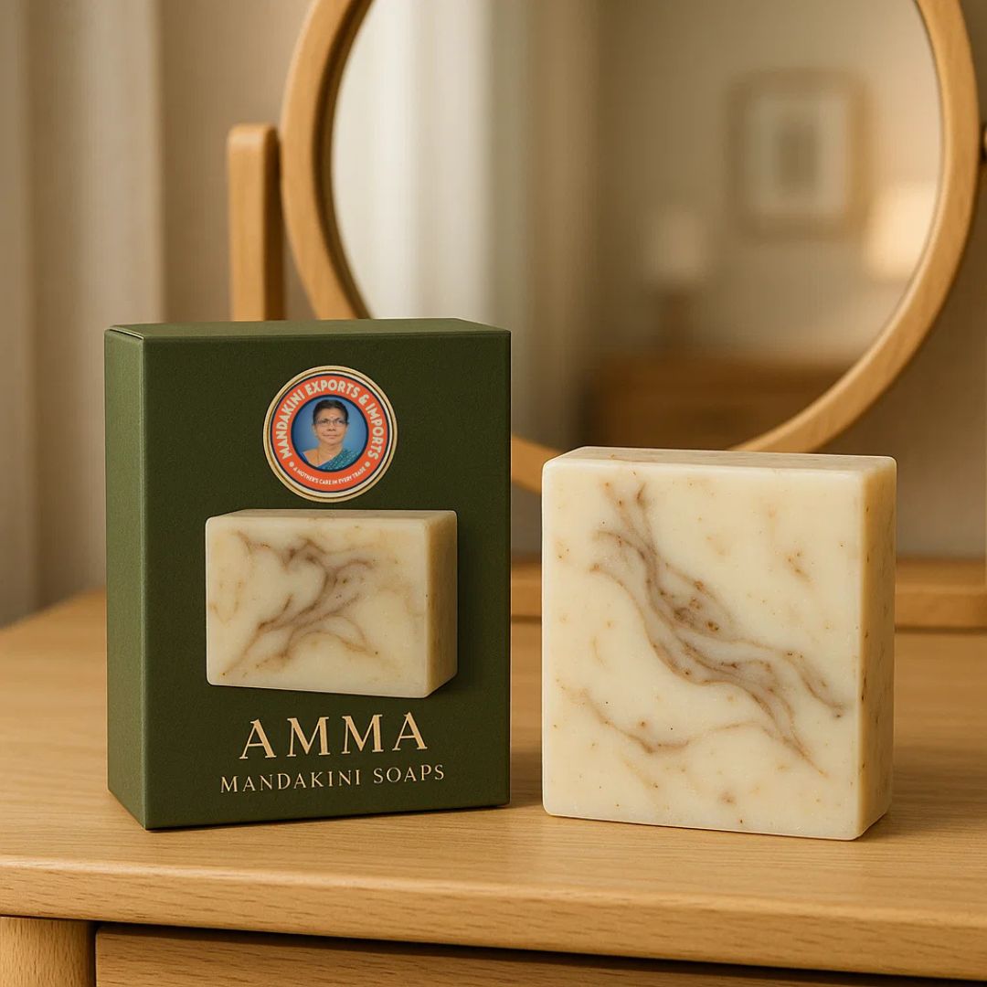 Luxurious, Antibacterial & Moisturizing Handmade Soaps for All Skin Types by Amma Mandakini
