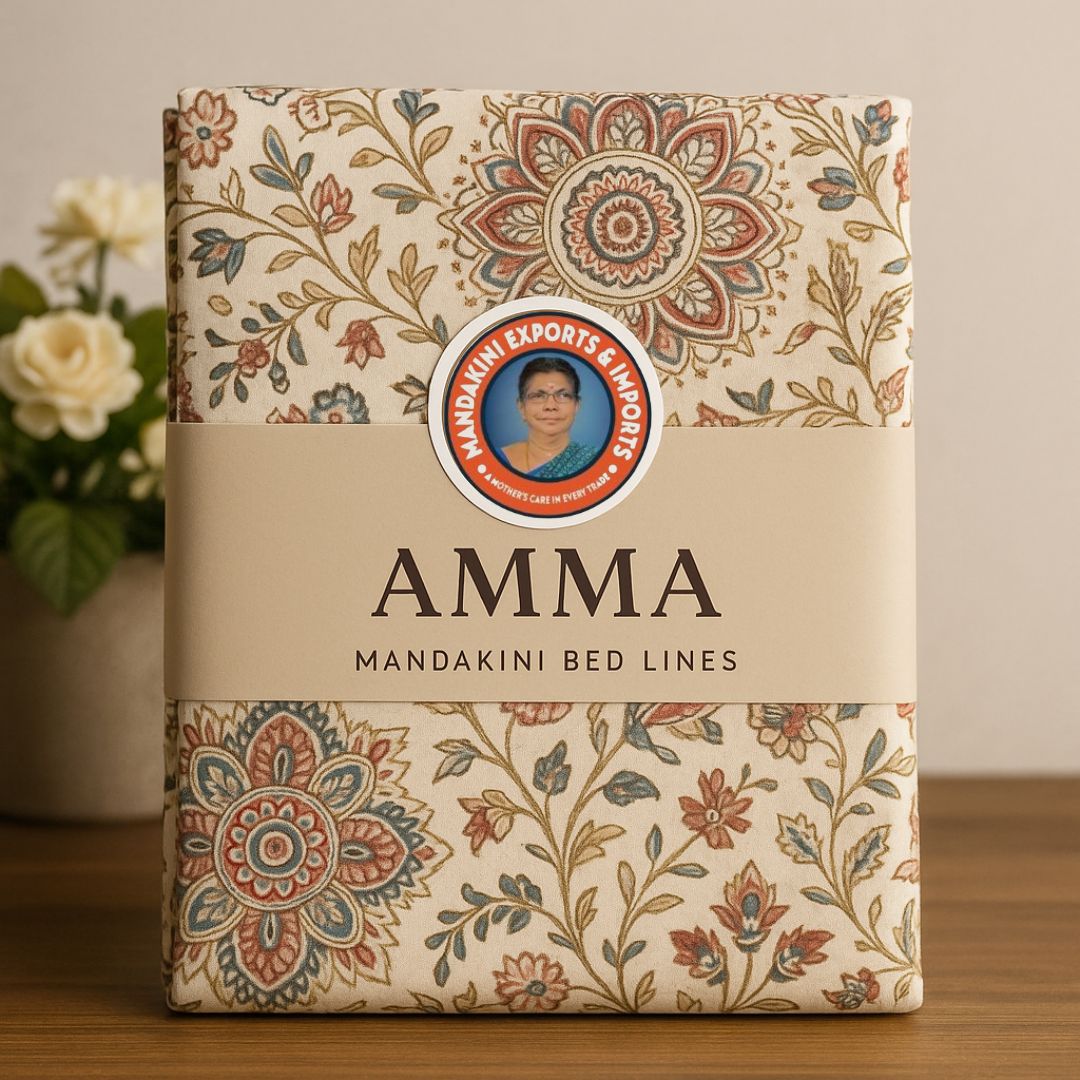 Discover Luxury with Amma Mandakini’s Export-Ready Bed Linens