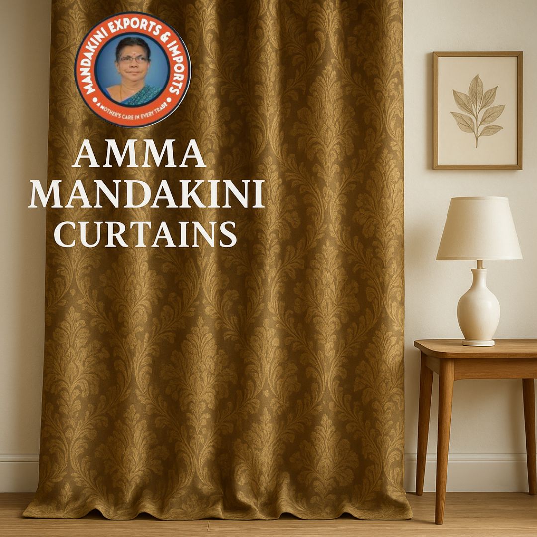 Luxury Curtains Ready to Ship Worldwide from Amma Mandakini