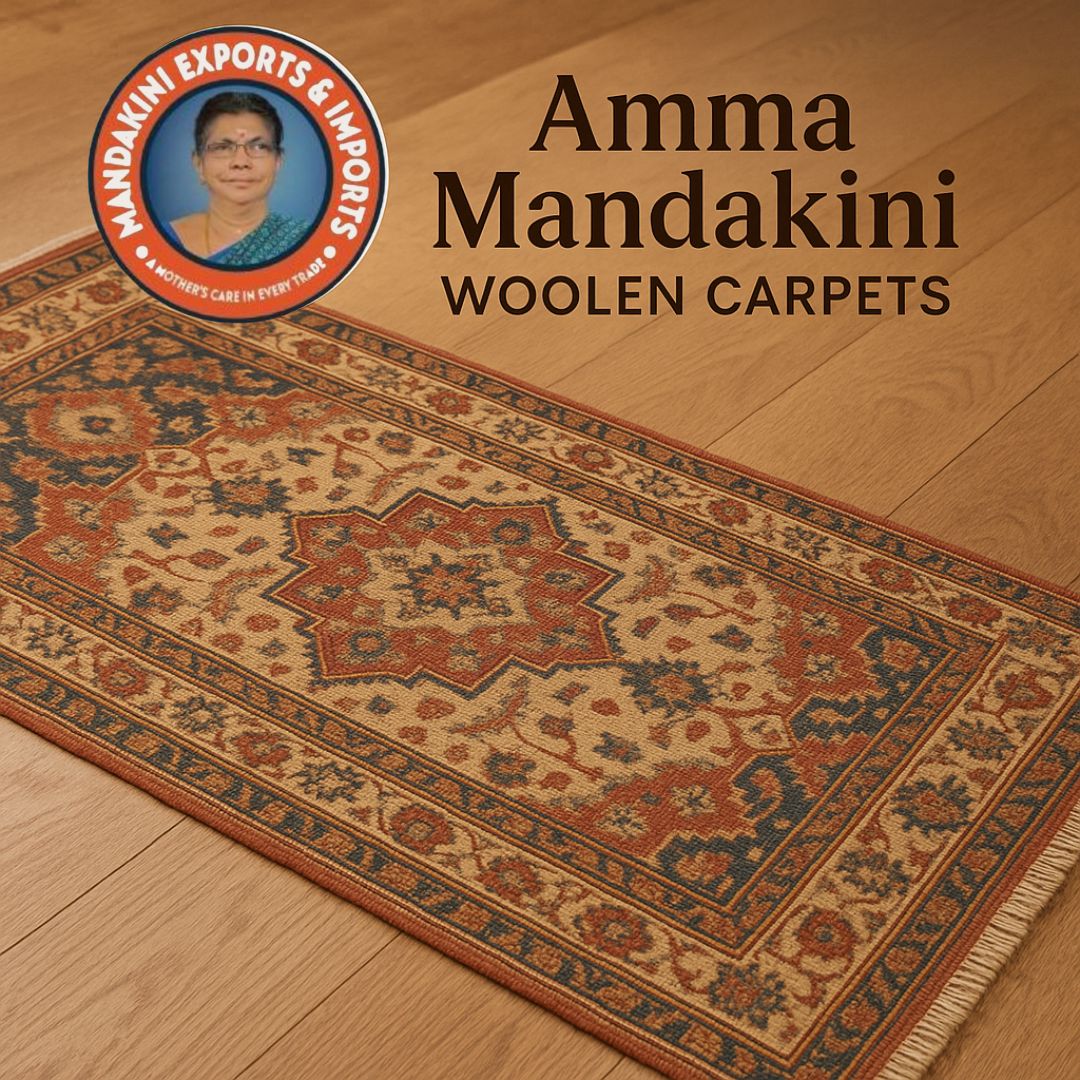 Unmatched Craftsmanship in Every Thread – Amma Mandakini’s Woolen Carpets