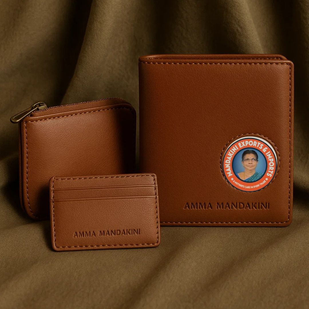 Upgrade Your Style with Premium Leather Wallets, Purses & Cardholders from Amma Mandakini!
