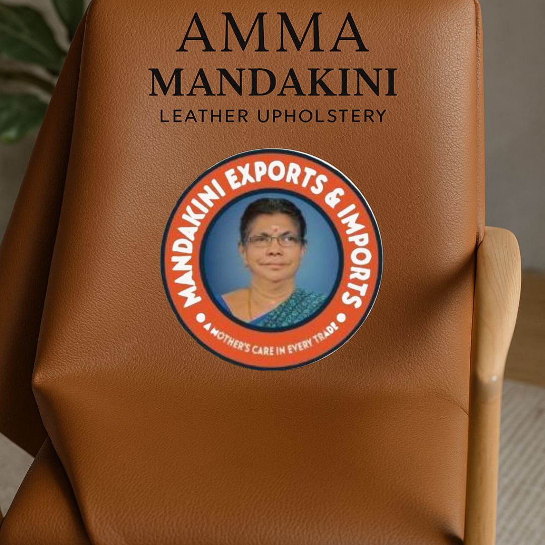 “Transform Your Space with Premium Leather Upholstery from Amma Mandakini”