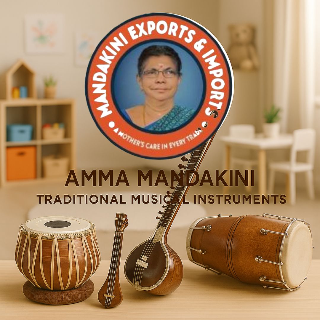 Traditional Musical Instruments That Teach & Inspire from Amma Mandakini