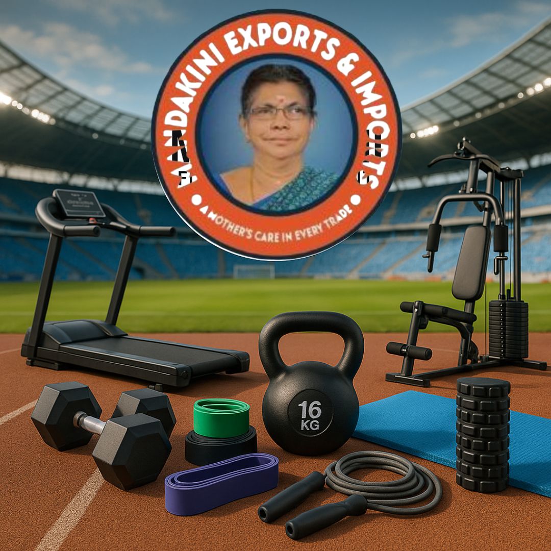 “Transform Your Home Workout with Premium Fitness Equipment from Amma Mandakini’s Sports Goods”