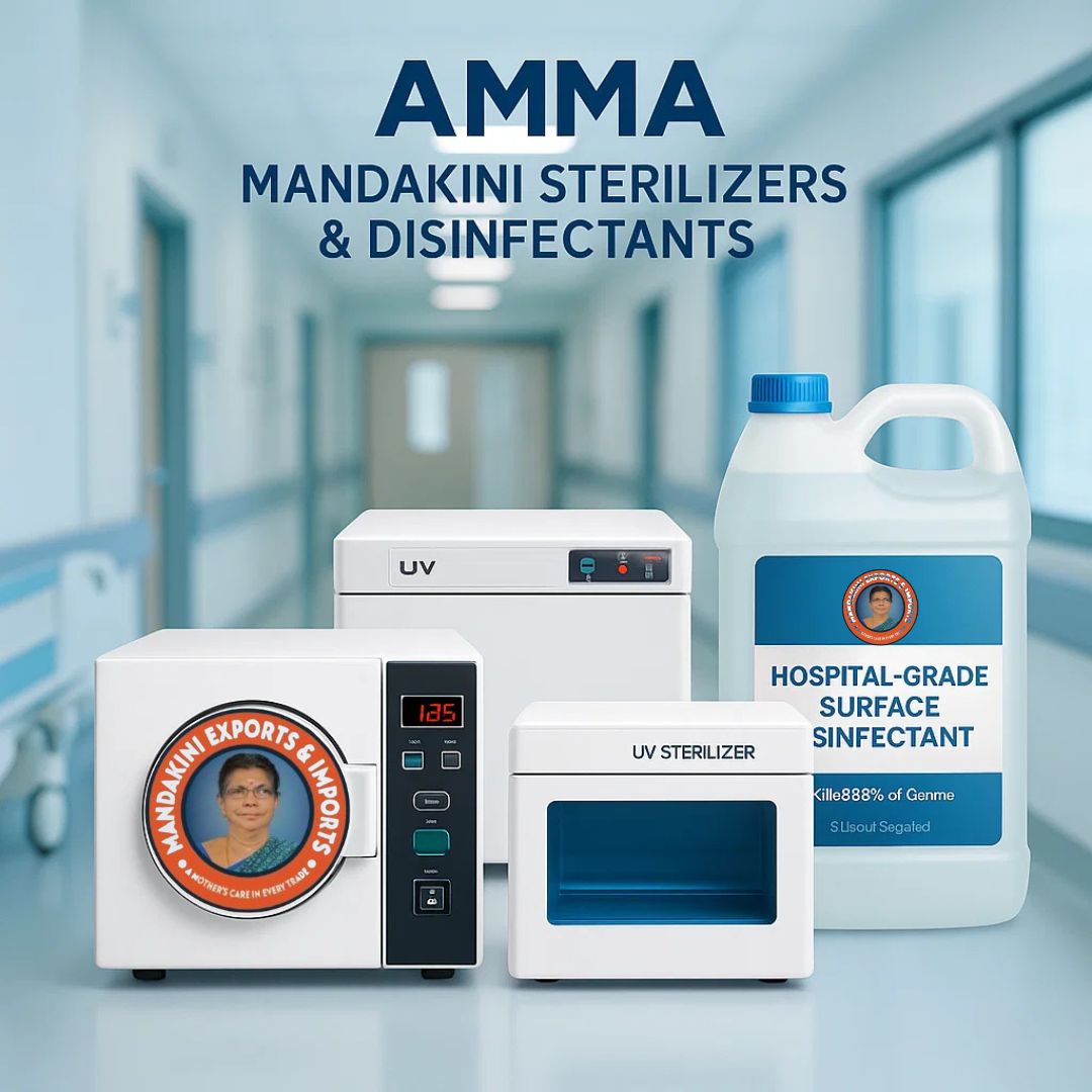Hospital-Grade Sterilizers & Disinfectants – Trusted by Healthcare Experts – Amma Mandakini™