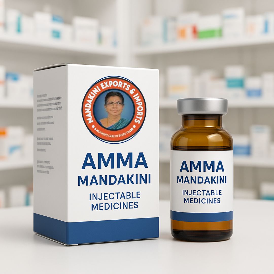 Trusted Injectable Medicines & IV Fluids by Amma Mandakini™ – Global Healthcare Partner