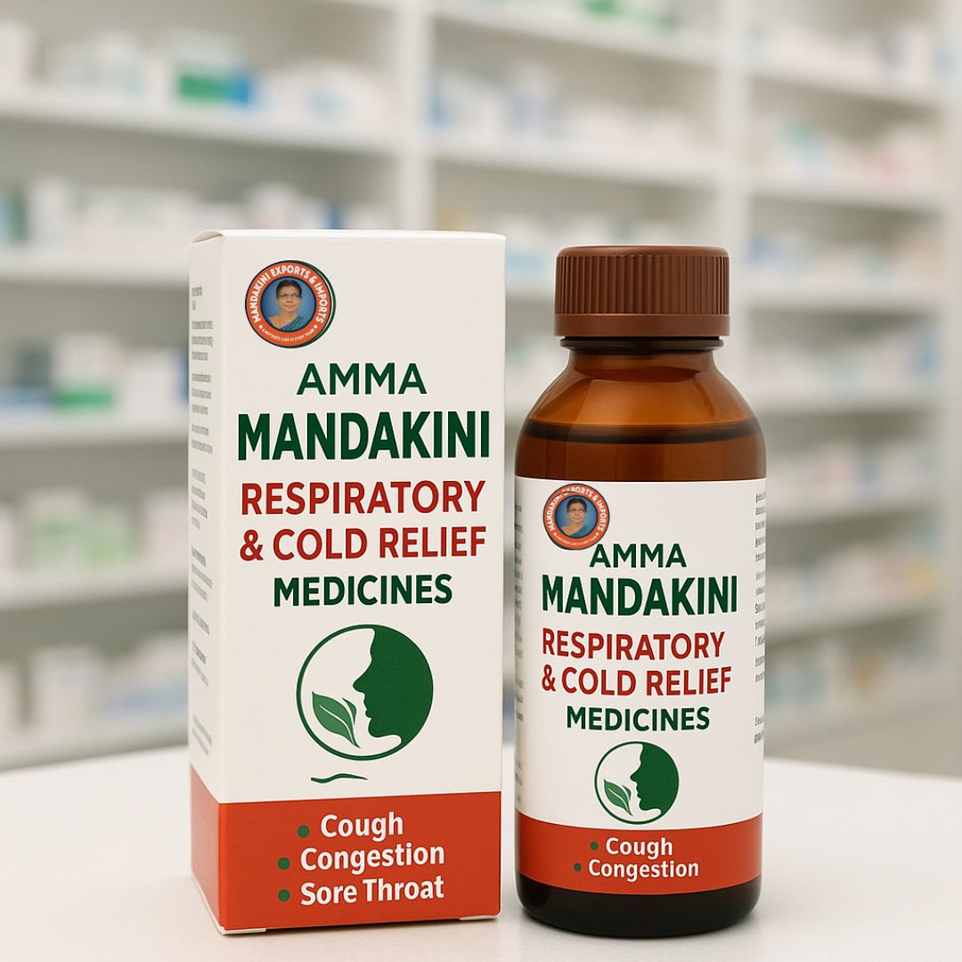 Fast Cold & Cough Relief with Amma Mandakini™ Medicines