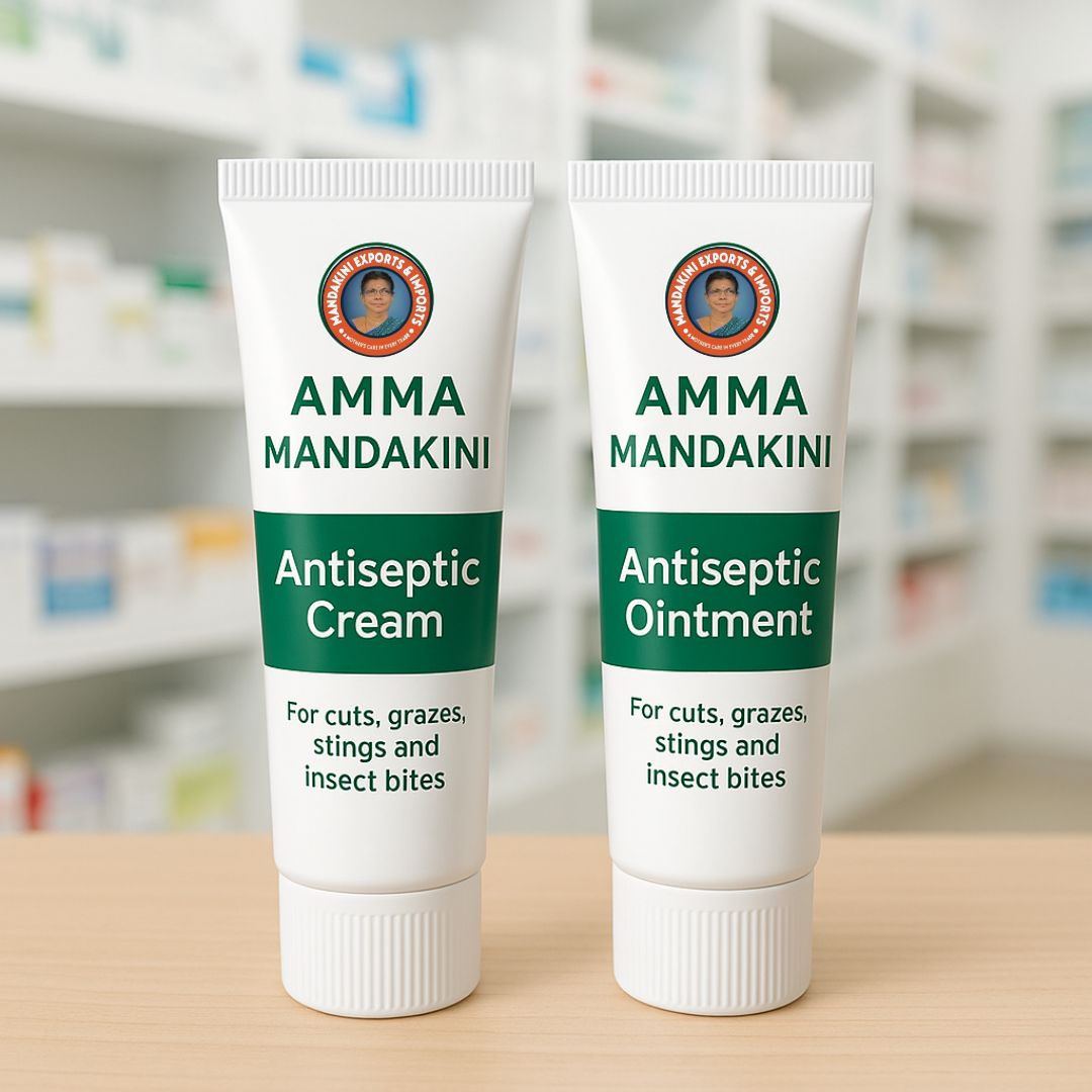 Heal Naturally with Amma Mandakini™ Antiseptic Skin Cream