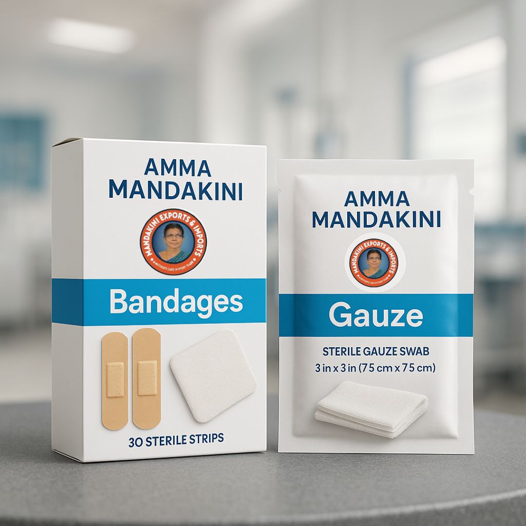 Top-Quality Sterile Bandages & Gauze Pads for Quick Wound Care – Amma Mandakini™
