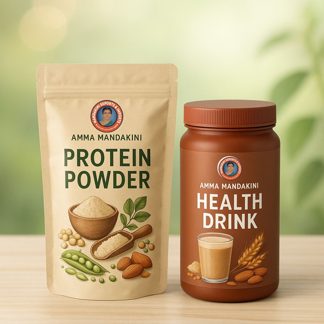 “Fuel Your Recovery with Amma Mandakini™ Nutraceuticals – Protein Powders & Health Drinks”
