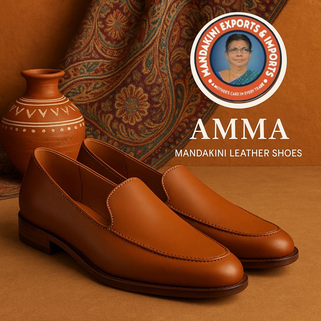 Discover Traditional Leather Shoes with Modern Comfort – Amma Mandakini™ Collection