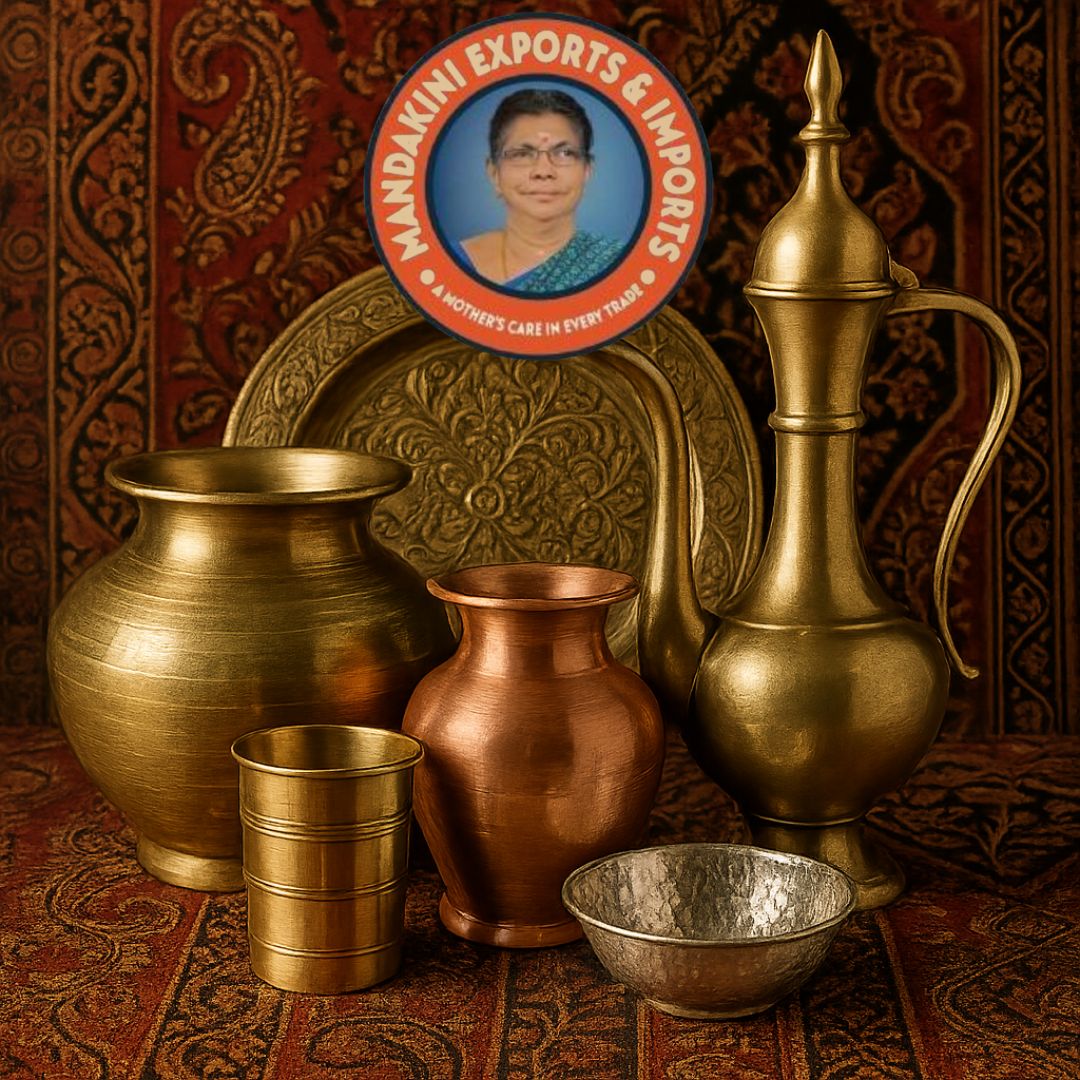 Add Royalty to Your Decor with Handcrafted Brass, Copper & Silver Metal Crafts from Amma Mandakini™