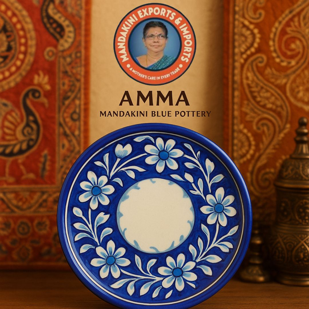 Timeless Beauty: Blue Pottery from Amma Mandakini™ for Your Home