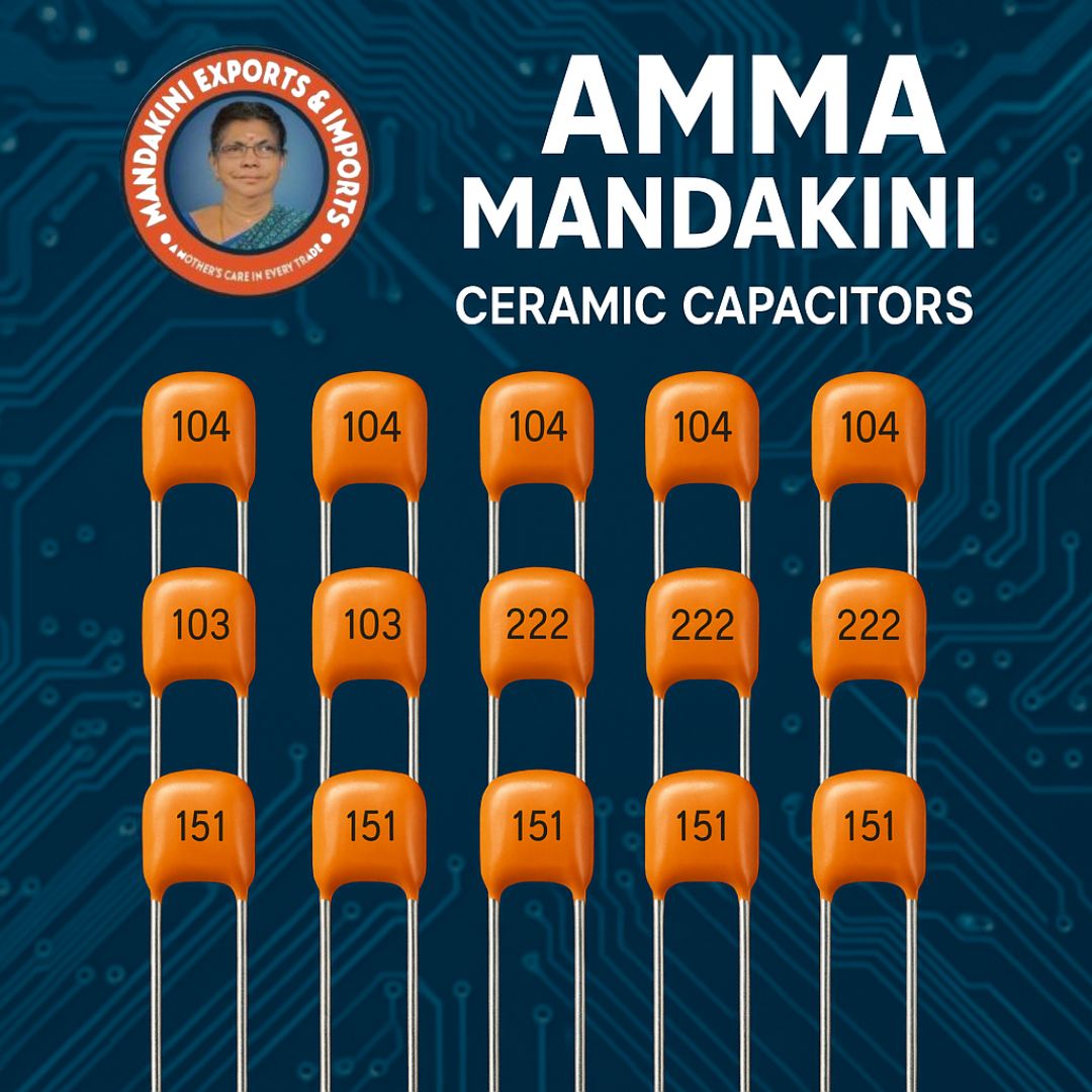 Reliable Ceramic Capacitors for High-Frequency Circuits – Export by Amma Mandakini™