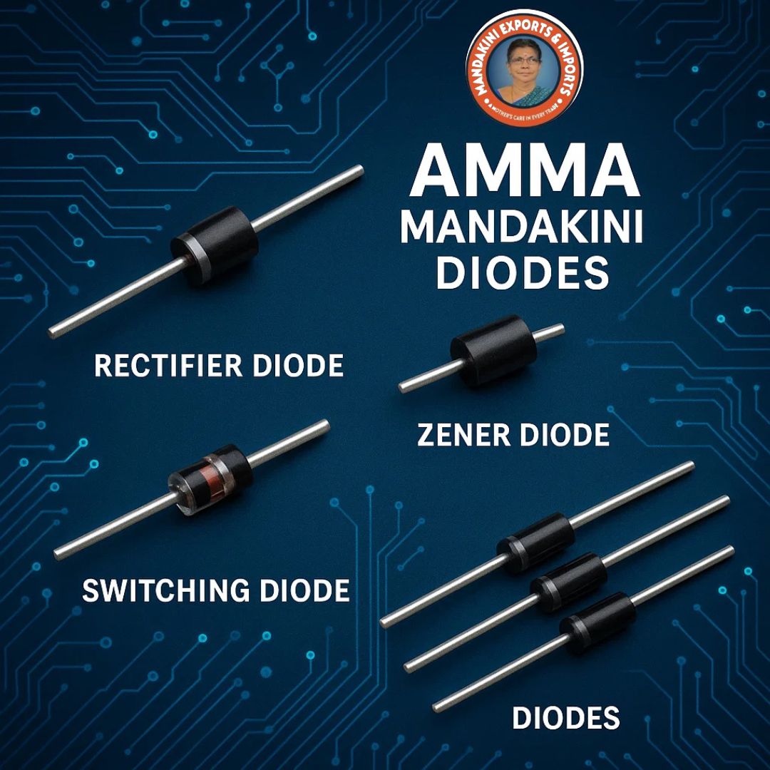 Reliable Rectifier, Zener & Switching Diodes | Amma Mandakini™ Exports