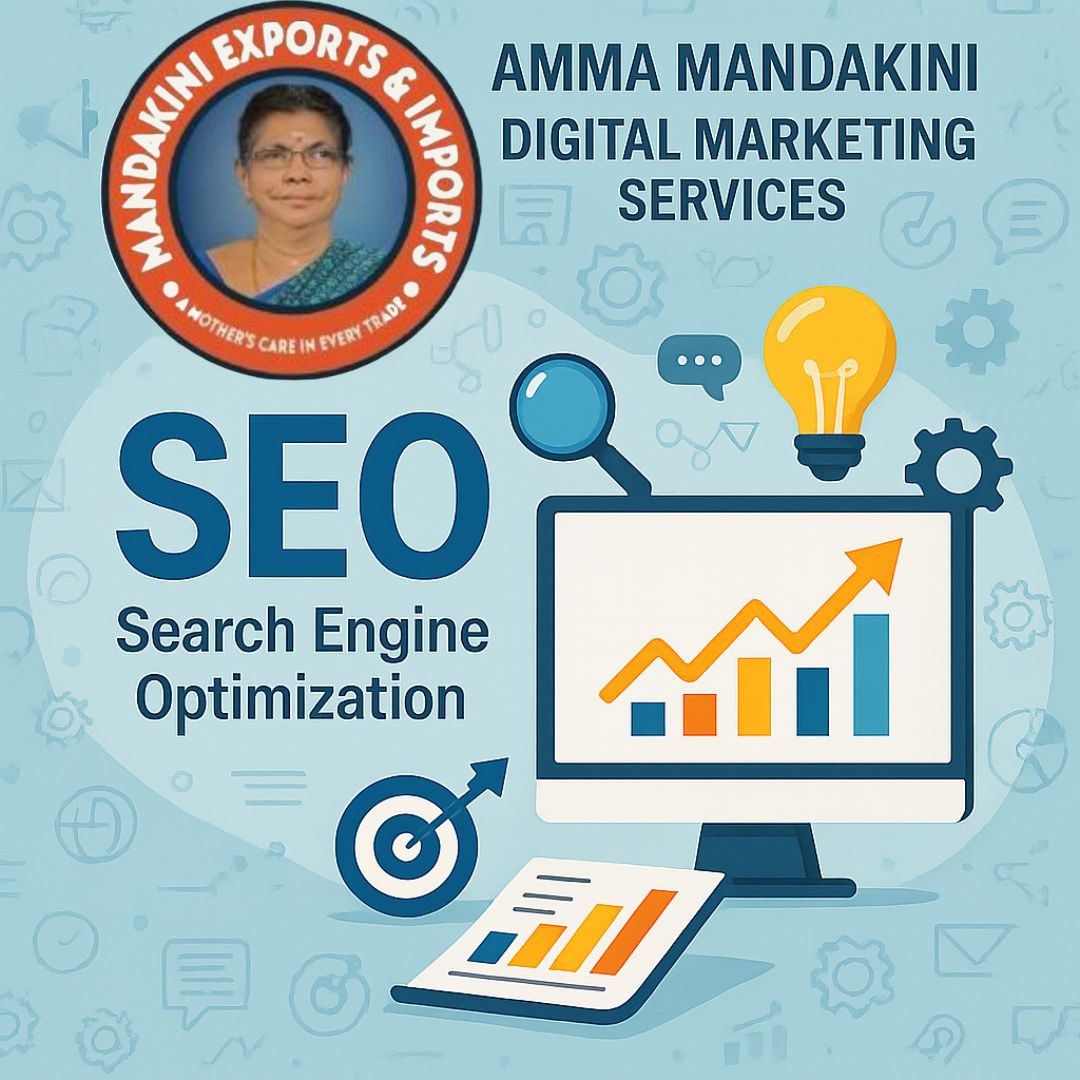 Professional SEO & Web Development – Export by Amma Mandakini™ IT