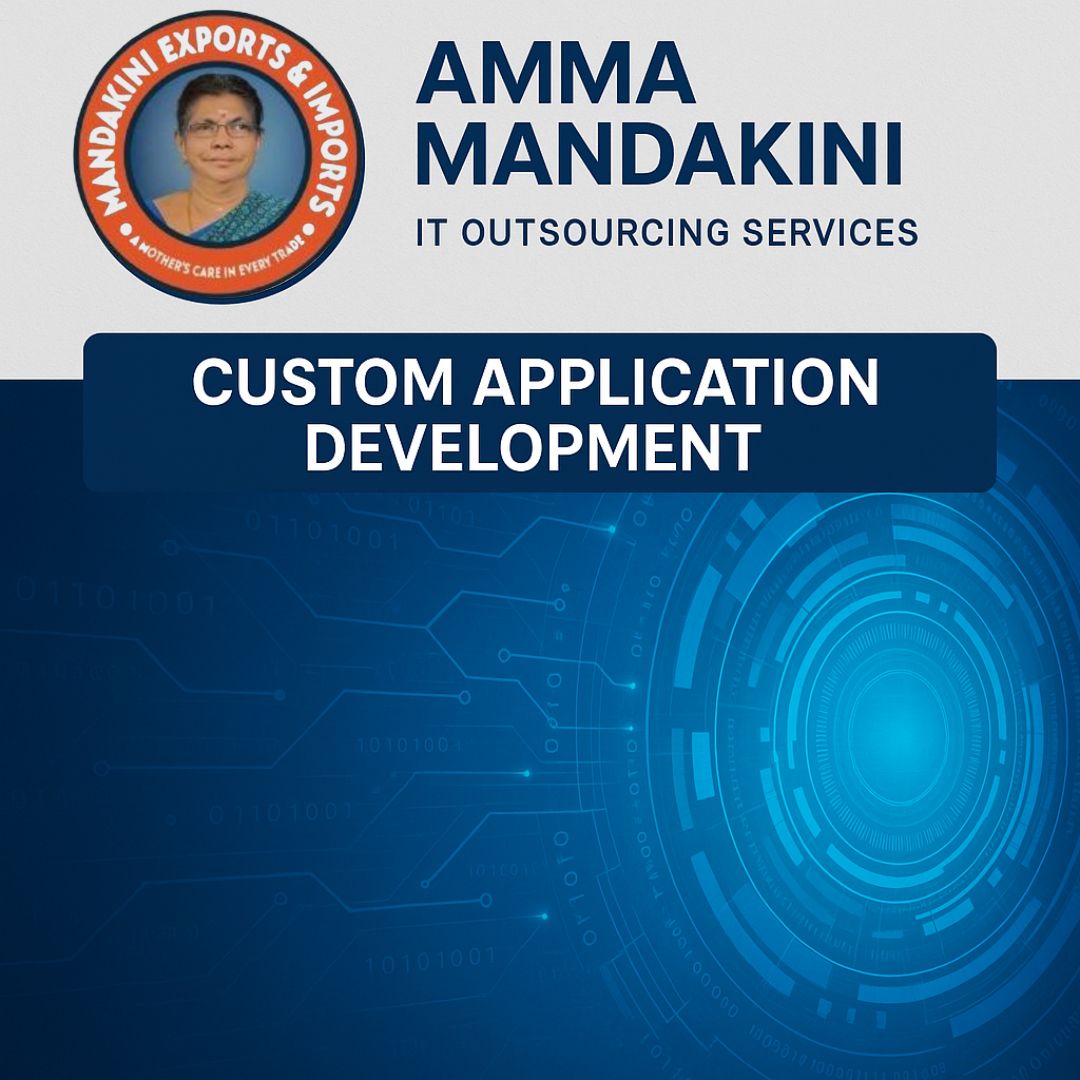 Custom Software Development & IT Outsourcing – Export by Amma Mandakini™
