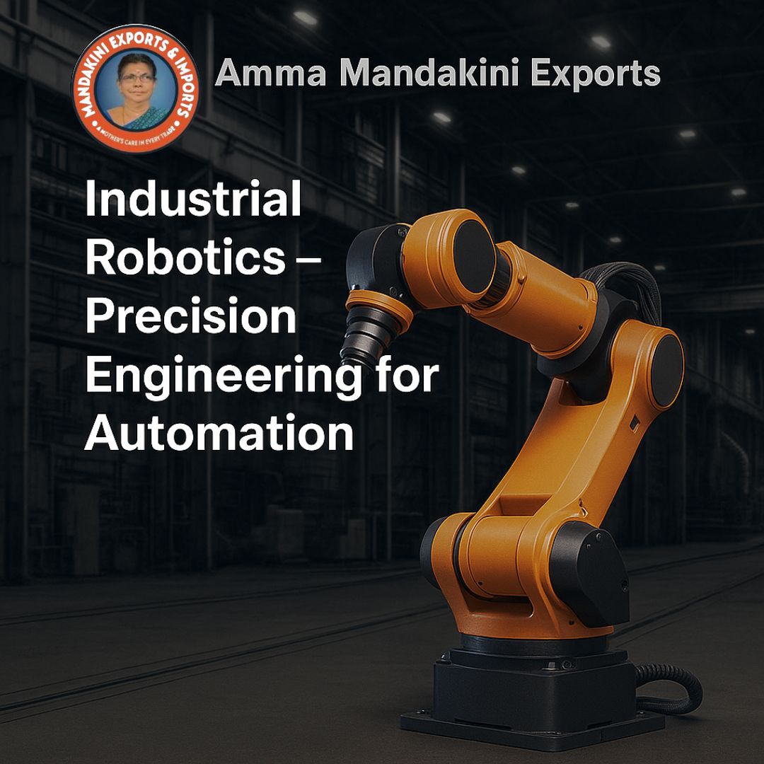 Global Export of High-Precision Industrial Robotics by Amma Mandakini™