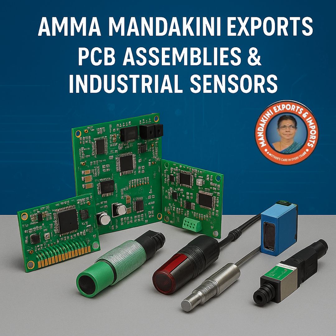 High-Precision PCB Assemblies & Sensors | Global Export by Amma Mandakini™