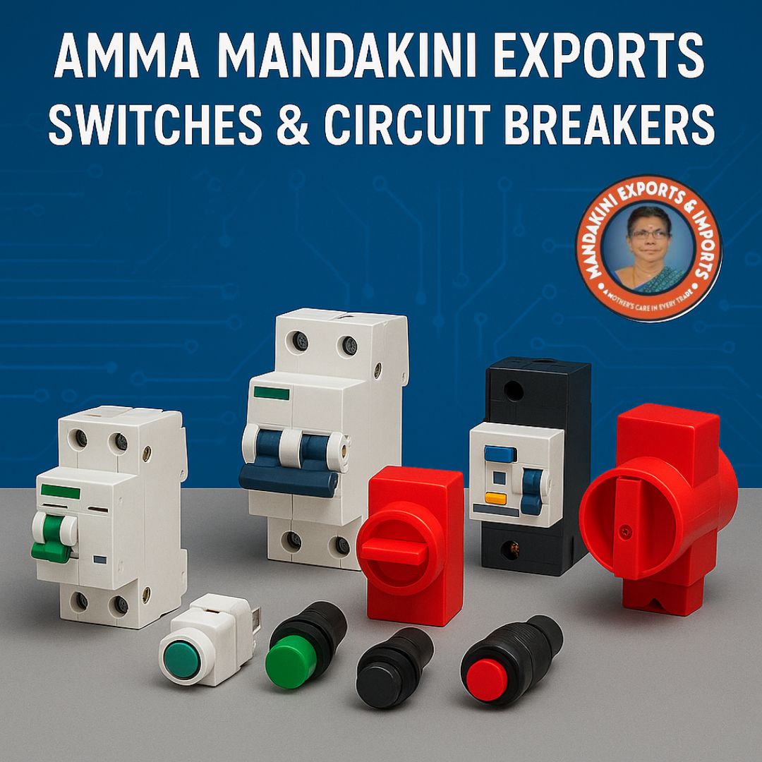 Premium Switches & Circuit Breakers – Global Export by Amma Mandakini™