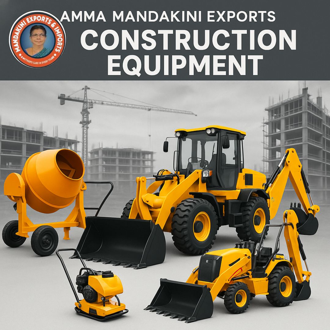 Amma Mandakini™ Export – Trusted Name in Global Construction Equipment