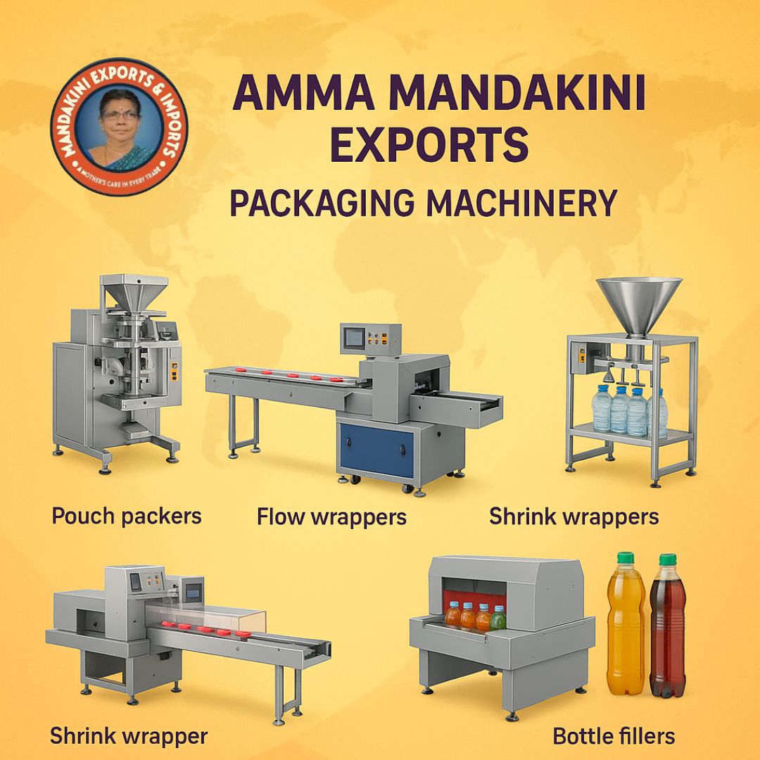 Export-Ready Packaging Machinery by Amma Mandakini™