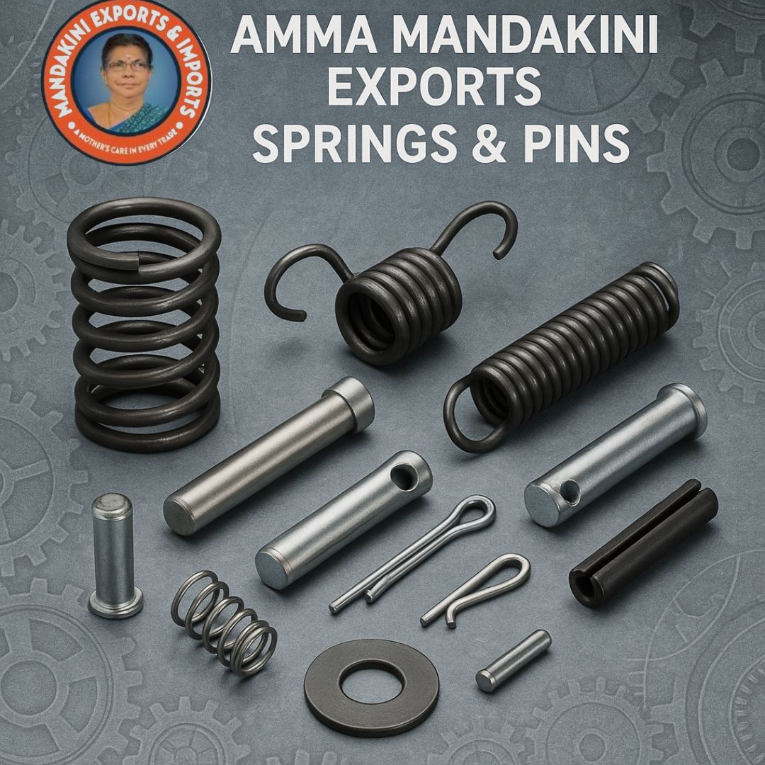 Precision Springs & Pins for Global OEM Supply – Amma Mandakini™ Exports