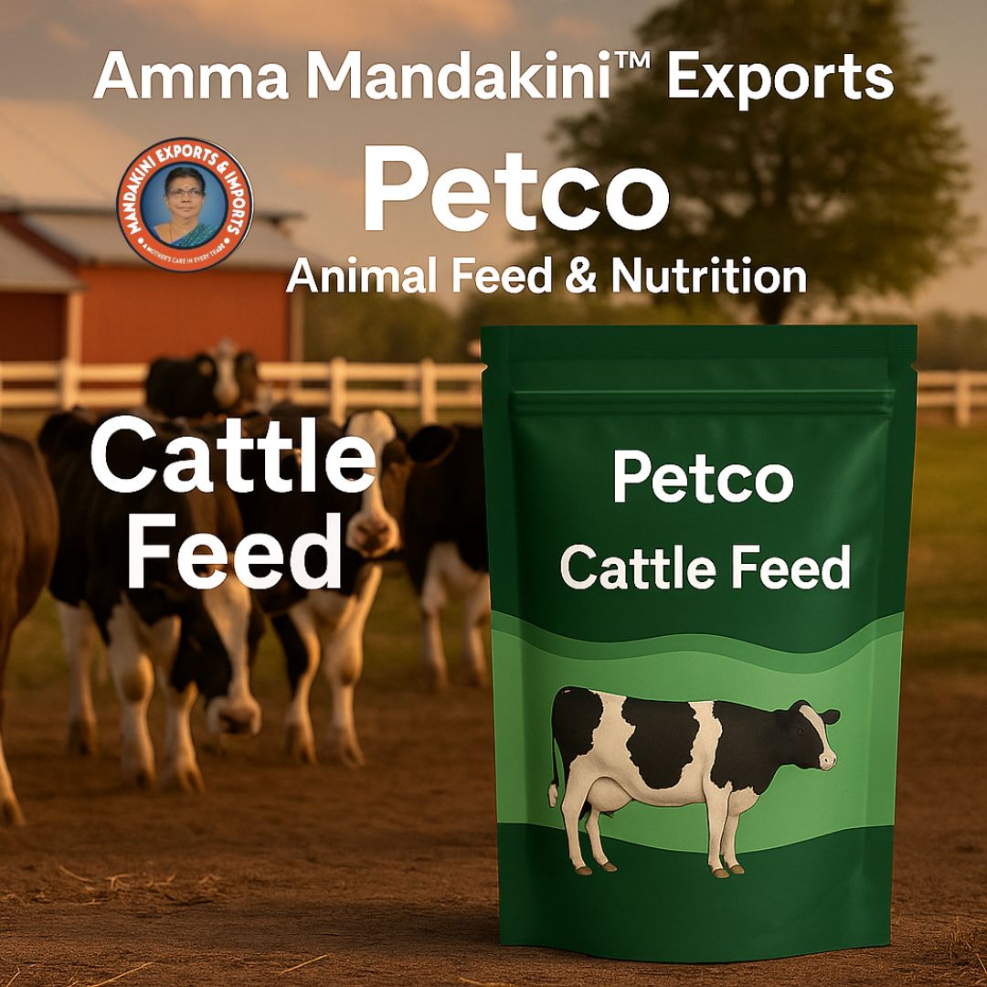 Petco™ Cattle Feed for Dairy & Beef – Export by Amma Mandakini™