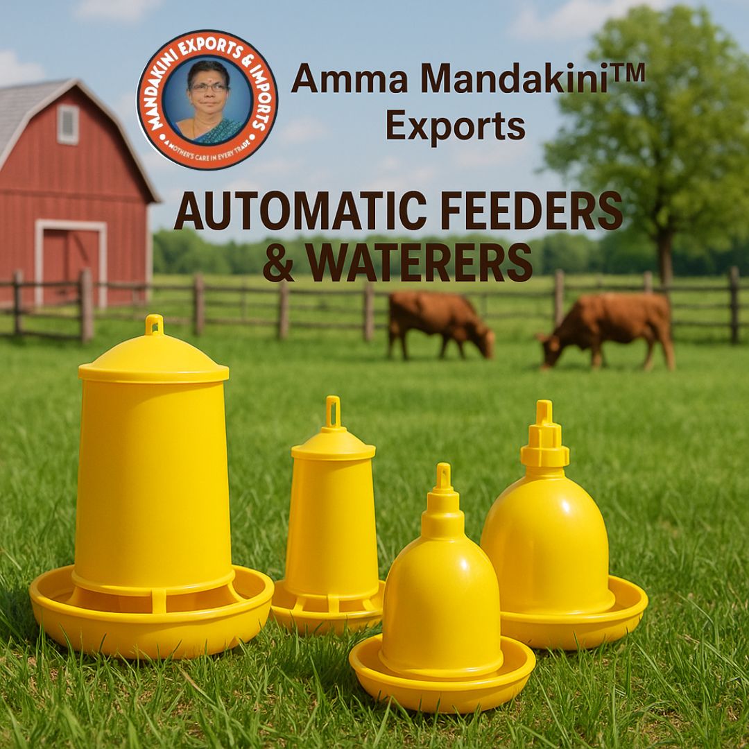 Automatic Animal Feeders & Waterers for Export by Amma Mandakini™