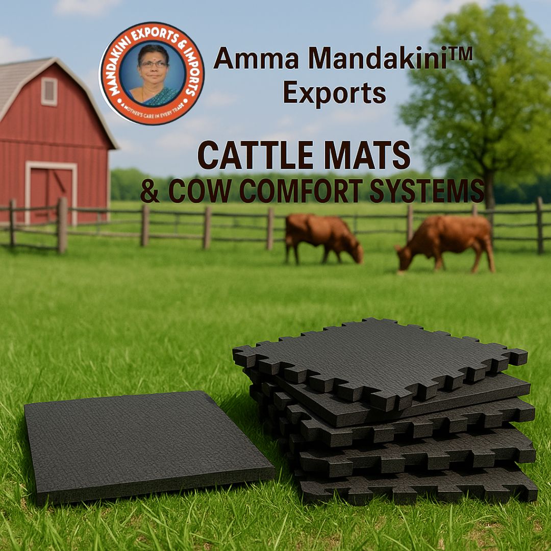 Amma Mandakini™ Exports Cattle Mats – ISO Certified