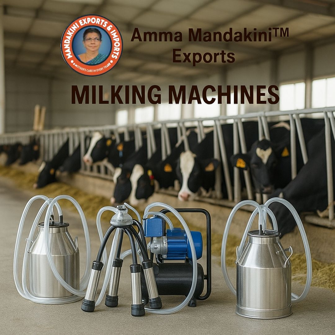 Amma Mandakini™ Exports Premium Milking Machines for Global Farms